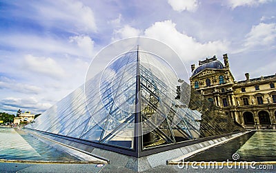 Louvre Editorial Stock Photo